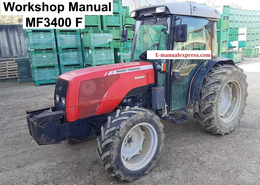 Massey Ferguson MF3400F Series Tractor PDF Workshop Service Manual