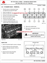 Load image into Gallery viewer, Massey Ferguson MF 5708, MF 5709, MF 5710, MF 5711 Tractor (MF 5700 DYNA-4 Series)