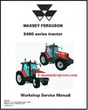 Service Manual PDF Massey Ferguson MF 5425 5435 5445 5455 5460 5465 5470 5480 Tractor