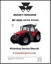 Load image into Gallery viewer, Service Manual PDF Massey Ferguson MF 5608, 5609, 5610, 5611, 5612, 5613 Tractor