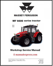 Service Manual PDF Massey Ferguson MF 5608, 5609, 5610, 5611, 5612, 5613 Tractor