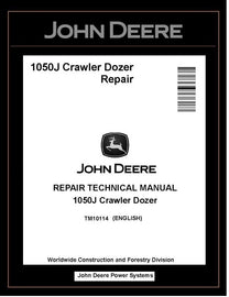 John Deere TM10114 Manual PDF – 1050J Crawler Dozer Service Repair Technical Download