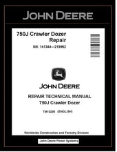 Load image into Gallery viewer, John Deere TM10295 Manual PDF – 750J Crawler Dozer Repair Technical (SN. 141344-219962) Download