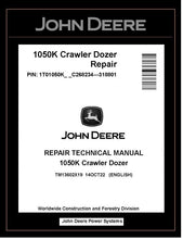Load image into Gallery viewer, John Deere TM13602X19 Manual PDF – 1050K Crawler Dozer Repair Technical Download