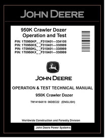 TM14164X19 OPERATION AND TEST TECHNICAL MANUAL - JOHN DEERE 950K CRAWLER DOZER BEST PDF DOWNLOAD