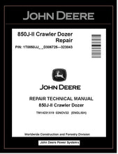 Load image into Gallery viewer, TM14231X19 REPAIR TECHNICAL MANUAL - JOHN DEERE 850J-II CRAWLER DOZER BEST PDFDOWNLOAD