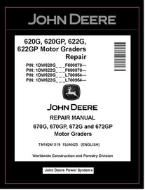 TM14241X19 REPAIR MANUAL - JOHN DEERE 620G 620GP 622G 622GP (SN.F680878- L700954-) MOTOR GRADERS DOWNLOAD PDF