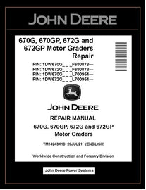 TM14243X19 REPAIR MANUAL - JOHN DEERE 670G 670GP 672G 672GP MOTOR GRADER DOWNLOAD PDF