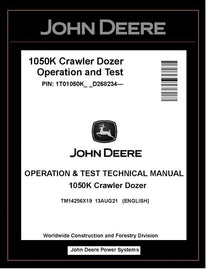 TM14256X19 OPERATION AND TEST TECHNICAL MANUAL - JOHN DEERE 1050K CRAWLER DOZER BEST PDF DOWNLOAD