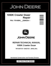 Load image into Gallery viewer, TM14257X19 REPAIR TECHNICAL MANUAL - JOHN DEERE 1050K CRAWLER DOZER BEST PDF DOWNLOAD