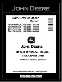 TM14259X19 REPAIR TECHNICAL MANUAL - JOHN DEERE 950K CRAWLER DOZER BEST PDF DOWNLOAD
