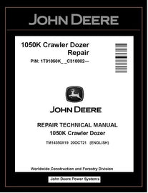 TM14350X19 REPAIR TECHNICAL MANUAL - JOHN DEERE 1050K CRAWLER DOZER BEST PDF DOWNLOAD