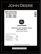 Load image into Gallery viewer, TM14357X19 OPERATION AND TEST TECHNICAL MANUAL - JOHN DEERE 950K CRAWLER DOZER DOWNLOAD PDF
