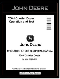 TM1858 OPERATION AND TEST TECHNICAL MANUAL - JOHN DEERE 700H CRAWLER DOZER BEST PDF DOWNLOAD