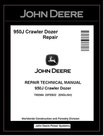 TM2364 REPAIR TECHNICAL MANUAL - JOHN DEERE 950J CRAWLER DOZER BEST PDF DOWNLOAD
