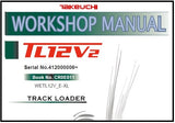 Download PDF - Takeuchi TL12V2 Track Loader Service Repair Manual (S/N: 412000006 and up)