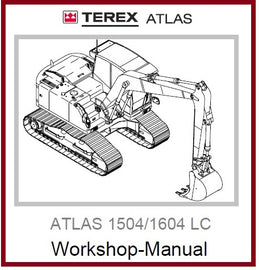 Download PDF - Terex Atlas 1504 LC, 1604 LC Excavator Workshop Manual