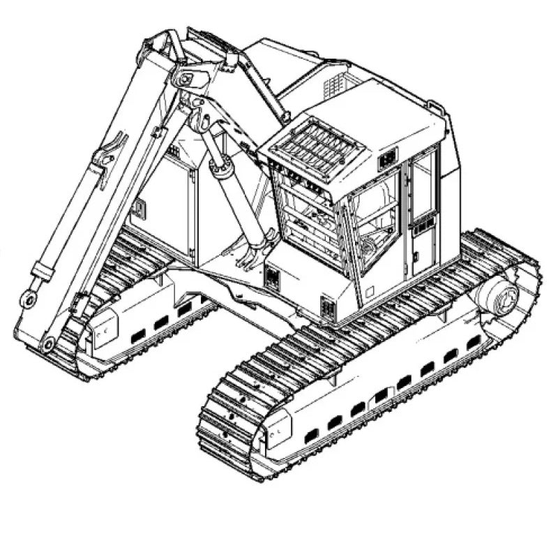 TMF387519 John Deere 608B Feller Buncher