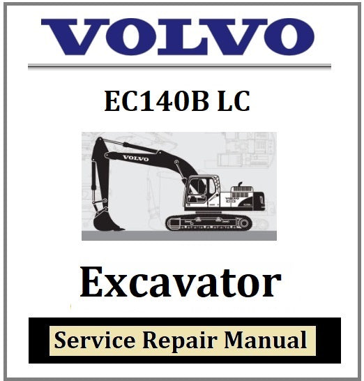 Download PDF - Volvo EC140B LC Excavator Service Repair Manual