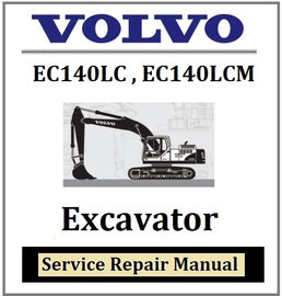 Download PDF - Volvo EC140LC , EC140LCM Excavator Service Repair Manual