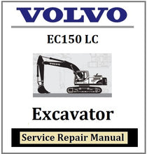Load image into Gallery viewer, Download PDF - Volvo EC150 LC Excavator Service Repair Manual