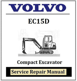 Download PDF - Volvo EC15D Compact Excavator Service Repair Manual