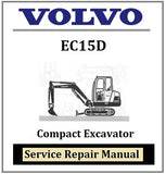 Download PDF - Volvo EC15D Compact Excavator Service Repair Manual