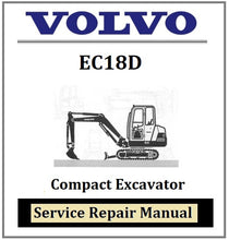 Load image into Gallery viewer, Download PDF - Volvo EC18D Compact Excavator Service Repair Manual