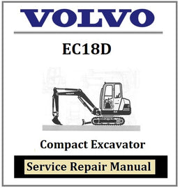 Download PDF - Volvo EC18D Compact Excavator Service Repair Manual