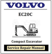 Load image into Gallery viewer, Download PDF - Volvo EC20C Compact Excavator Service Repair Manual