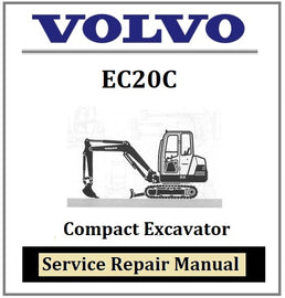 Download PDF - Volvo EC20C Compact Excavator Service Repair Manual