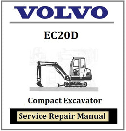 Download PDF - Volvo EC20D Compact Excavator Service Repair Manual