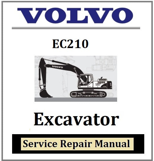 Download PDF - Volvo EC210 Excavator Service Repair Manual