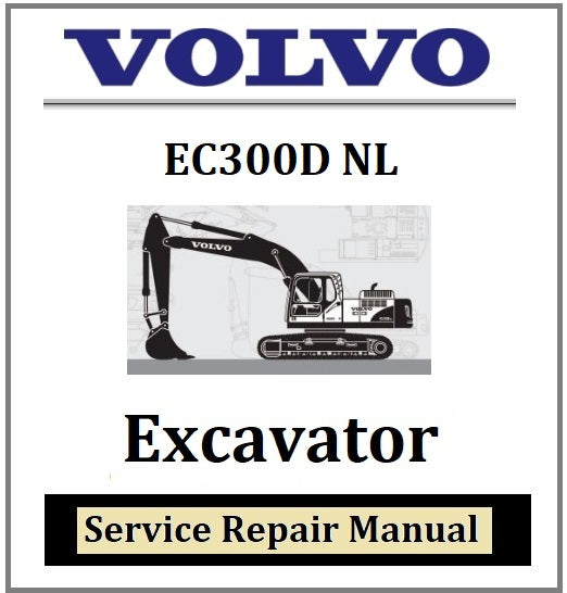 Download PDF - Volvo EC300D NL Excavator Service Repair Manual
