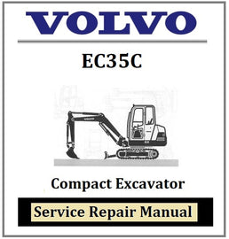 Download PDF - Volvo EC35C Compact Excavator Service Repair Manual