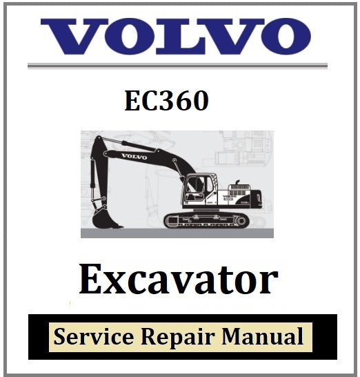 Download PDF - Volvo EC360 Excavator Service Repair Manual