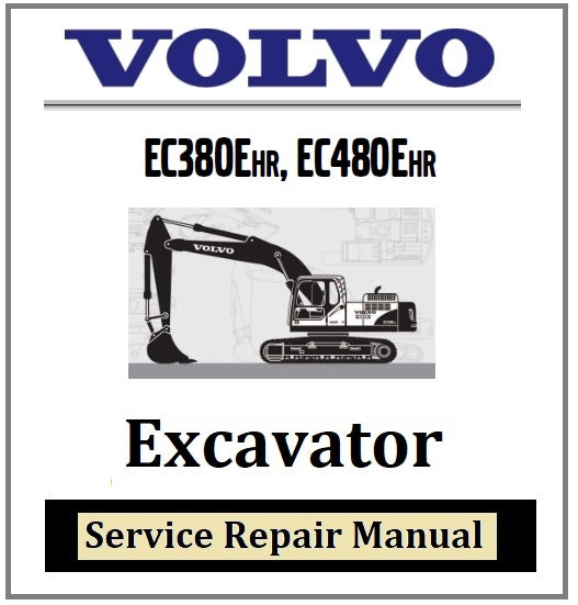 Download PDF - Volvo EC380E HR, EC480E HR Excavator Service Repair Manual