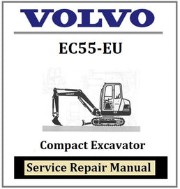 Download PDF - Volvo EC55-EU Compact Excavator Service Repair Manual