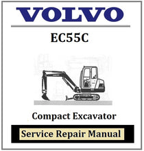 Load image into Gallery viewer, Download PDF - Volvo EC55C Compact Excavator Service Repair Manual