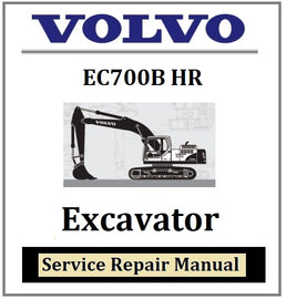 Download PDF - Volvo EC700B HR Excavator Service Repair Manual
