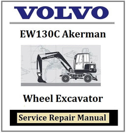 Download PDF - Volvo EW130C Akerman Wheel Excavator Service Repair Manual