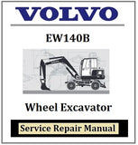 Download PDF - Volvo EW140B Wheel Excavator Service Repair Manual