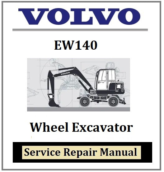 Download PDF - Volvo EW140 Wheel Excavator Service Repair Manual