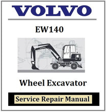 Load image into Gallery viewer, Download PDF - Volvo EW140 Wheel Excavator Service Repair Manual