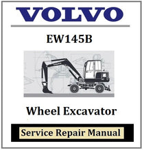 Load image into Gallery viewer, Download PDF - Volvo EW145B Wheel Excavator Service Repair Manual