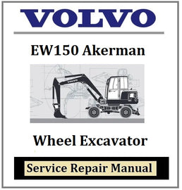 Download PDF - Volvo EW150 Akerman Wheel Excavator Service Repair Manual
