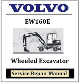 Download PDF - Volvo EW160E Wheeled Excavator Service Repair Manual