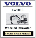Download PDF - Volvo EW180D Wheeled Excavator Service Repair Manual