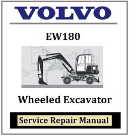 Download PDF - Volvo EW180 Wheeled Excavator Service Repair Manual