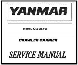 Download PDF - Yanmar C30R-2 Crawler Carrier Service Repair Manual